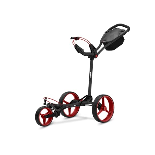 Big Max Blade Trio Golftrolley schwarz/rot