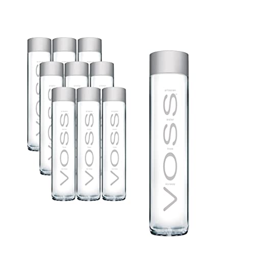 Comparison: Best Water In Glass 3 Voss Artesian Still water from Norway Naturally pure for a crisp, refreshing taste 375ml GLASS bottled water 12.7 Fl oz (Pack of 9)