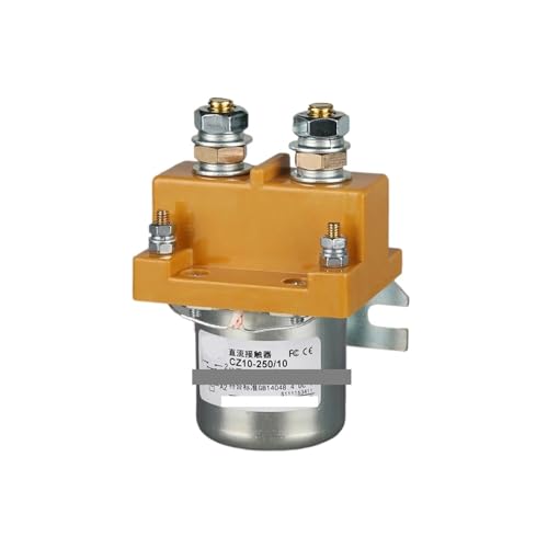 Contactor CZ10-250 DC 6V 250A relé de potencia de corriente continua industrial 5