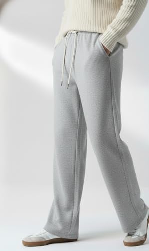 Image of dockstreet Men's /Unisex Open Bottom Drawstring Pure Cotton Stretchable Baggy Jogger Pants