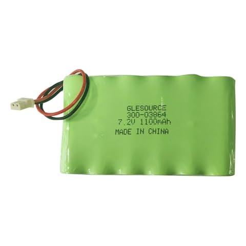 GLESOURCE 300-03864-1 Battery 7.2V 1100mAh Compatible with Honeywell Alarm Lynx WALYNX-RCHB-SC Honeywell Lynx Touch K5109, L3000, L5000, L5100(1 Pack) Cover