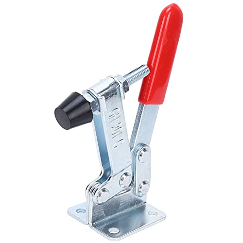 GH~201~C Sauterelle Manuelle Sauterelle Horizontale à Dégagement Rapide avec Embout de Pression en Caoutchouc, Sauterelle à Bascule Charge de Verrouillage Fixe 182 Kg/401,2 Lb Pousser-tirer Outil