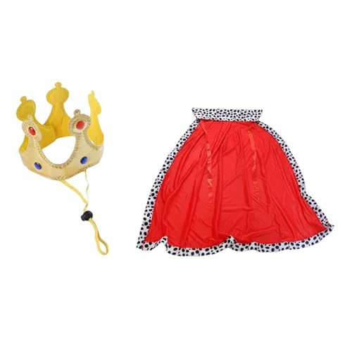 Regals Pet King �ߑ� �S�[���f���h�J����P�[�v �N���E�� �\�t�g�G���X�e�B�b�N�X�g���b�v ���j���C�x���g�p �N���X�}�X���R�X�`���[��