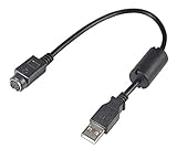 ECS Olympus Proprietary Connector to USB A Extension Cable | Compatible with Olympus RS-27 and RS31 Series Foot Pedal Switches