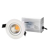 Obsess 3 Inch LED Recessed Ceiling Light with Junction Box Dimmable LED Downlight Shower Lights...