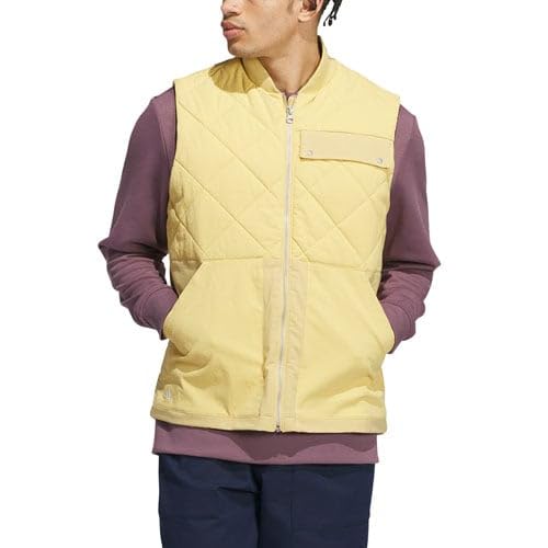 adidas Men's Go-to Quilited DWR Full Zip Vest3