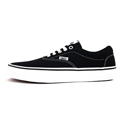 Vans Doheny, Zapatillas Hombre, Canvas/Black/White, 42 EU