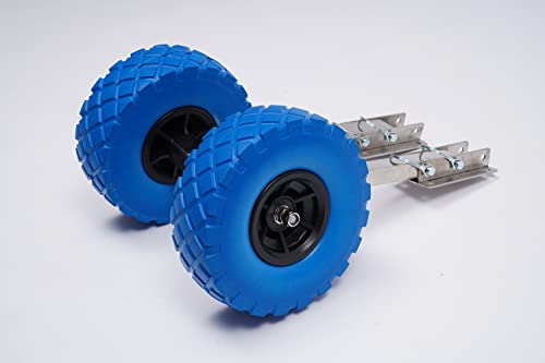 TFCFL Roestvrij stalen boot lanceren wielen opblaasbare Dinghy wielen dwarsbalwielen - Image 4