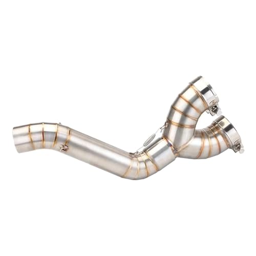 Tuyau central d'échappement 60mm en inox pour S1000RR 2010-2014 et S1000R