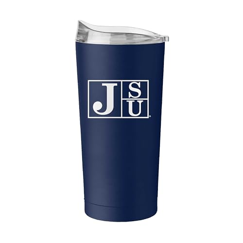 Image of Logo Brands NCAA 20 oz Powder Coat Stainless Tumbler -Double-Wall Insulated Everday Tumbler for Hot or Cold Drinks, High Lip Lid, Team Color