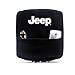 Seat Armour Officially Licensed Custom Fit Center Console Cover with Jeep Embroidered Logo for Select Jeep Grand Cherokee Models(2011-2017) - (Black)