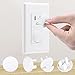 PRObebi Safety Outlet Covers Baby Proofing, Electrical Socket Outlet Plugs 3-Prong Child Proof (52PCS/Set)