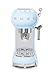 SMEG Espresso Machine, Paster Blue ECF01PBUS