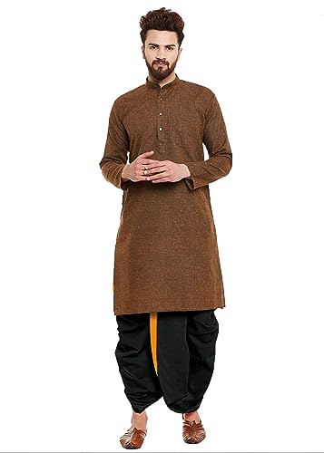 Trustous Ready to Wear Mahraj Dhoti for men (Elastic Readymade Dhoti Pant)