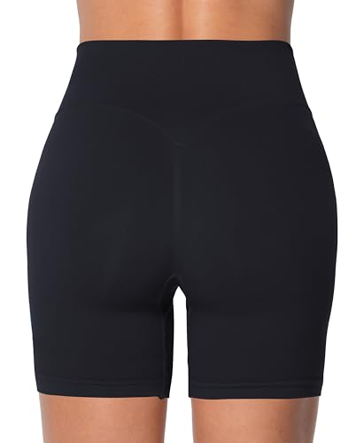 Image of Sunzel Women's Scrunch Butt Biker Shorts, High Waist, No Front Seam