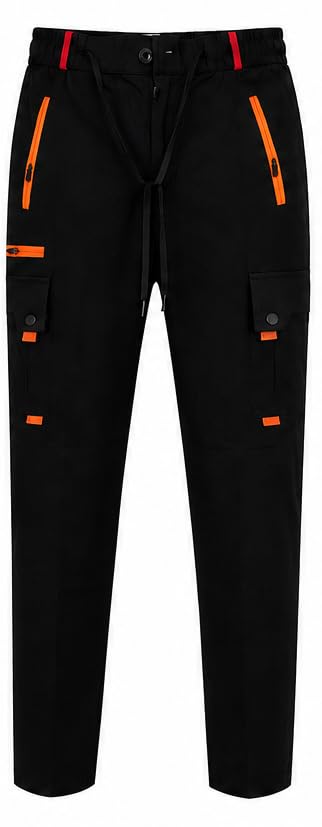 Cargo Trousers Lower Pants Gym Sports Wear-image-33