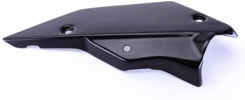 Bestem CBKA-10R08-HSD Black Carbon Fiber Lower Heat Shield for Kawasaki ZX10R 2008 – 2010