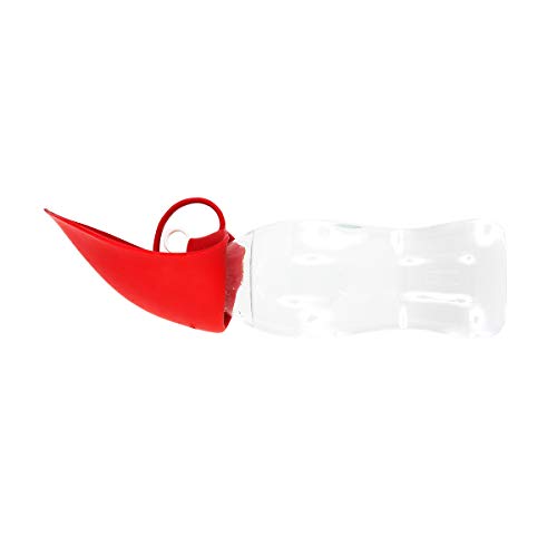 EzyDog Portable Dog Water Bottle, Red - Image 2