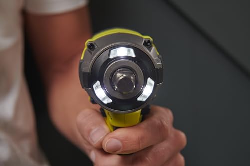 Boulonneuse à chocs RYOBI Brushless 18V 450 Nm 4 modes Emmanchement carré 12 - vue 9