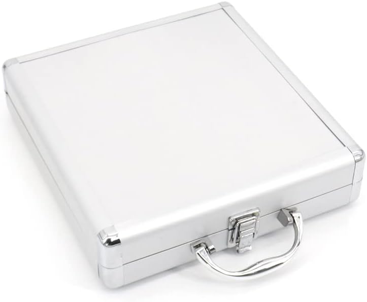 Ophthalmic Optical Optometry Glass K9 Loose Prism Bars Stainless Steel Handle Kit Set Aluminum Case Packed