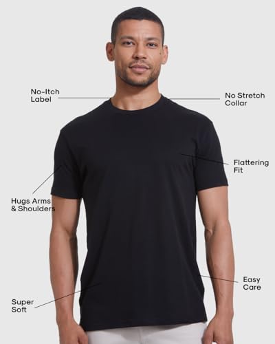 True Classic TCT4003BLACKACTIVE3PACKL 3 Pack, Men'S Active Quick Dry Crew Neck T-Shirt thumb #2