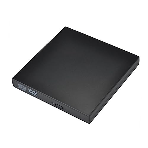 Angoily USB Portable External Cd DVD Drive Compact Optical Drive for Cd Burning Compatible Laptops and Desktops Easy to Use No Additional Power Required