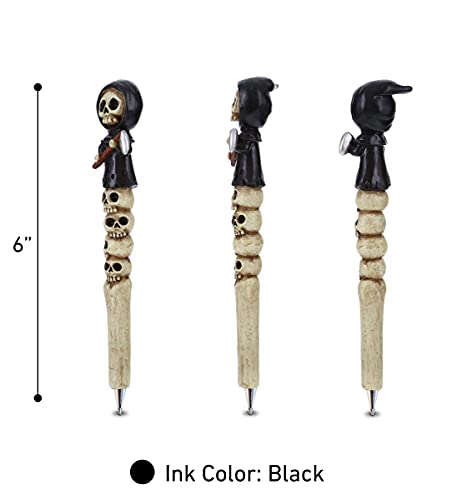 Planet Pens Skull Monster Novelty Pen - Fun Unique Kids and Adults Ballpoint Pen, Cool Skull Monster Writing Pen Instrument For School & Office Desk Decor Accessories