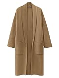 Facile à assortir : enfilez facilement ce manteau léger avec une robe pull, un jean, une couche de base ou un ensemble de survêtement pour un look tendance Chandails doux / tenues de voyage / mode d'hiver / vêtements de maternité post-partum pour femmes