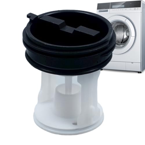 Junta bomba de drenaje, tapa bomba de drenaje lavadora, filtro pelusa bomba de drenaje, tapa junta bomba de drenaje lavadora - filtro pelusa, pieza de repuesto para bi