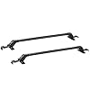 VEVOR Universal Roof Rack Cross Bars, Aluminum Roof Rack Crossbars, Fit Roof Without Side Rail, 155 lbs Load Capacity, Adjustable Bare Roof Crossbars with Locks, for SUVs, Sedans, and Vans
