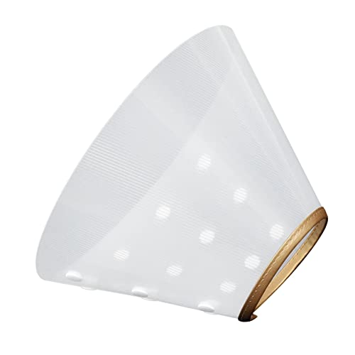 GANAZONO ペット用リカバリーコーン 猫犬用 抗菌通気設計 傷口保護 首輪型 カラー 治療後ケア お手入れ用