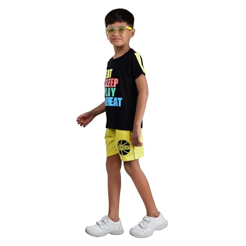 Image of Clothe Funn Boys Coordinate Set, Tshirt Shorts Set