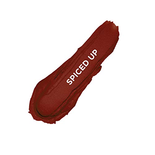 Image of REVLON Super Lustrous Matte Lipstick, 80% Conditioning Ingredients, intance color, Waterproof, Long-Lasting, 100% Vegan Lipstick, Spiced Up (034), 4.25 gm (Pack of 2)