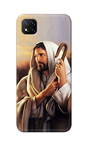 Image of PRINTFIDAA Catholic Image of Jesus Christ from Slovakia Hard Back Cover for Poco C3 Back Cover -(P6) KAT1003