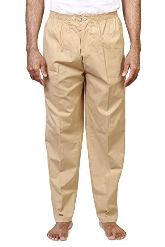 fashtastic Men's Cotton Round Elastic Pyjama (Colour: Mustard)-picture-18