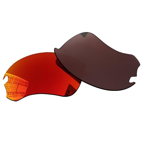Image of Acefrog 4 Pairs Polarized Replacement Lenses for Oakley Flak Draft OO9364 67mm Sunglasses, Perfectly Fit, Shatterproof, Anti-scratch, Value Pack