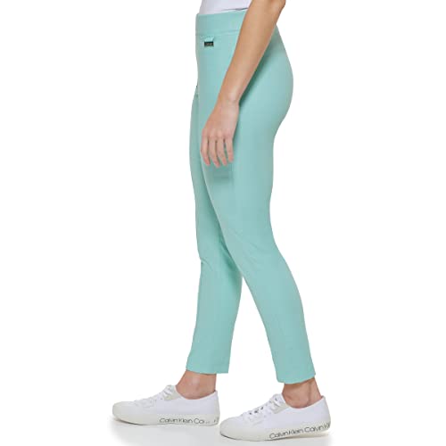 Calvin Klein Women's Everyday Ponte Fitted Pants3