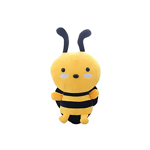 Julvie Cute Plush Bee Toy Stuffed Honeybee Toy, Bumblebee Plush Animal Doll Plush Pillow Pretty Sweet Gifts Choice for Kids Boys and Girls Present for Birthday or Party