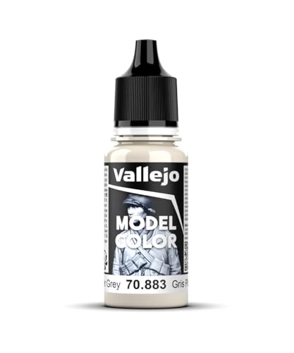 Vallejo Model Color Peinture Acrylique Gris Argent Mat 18 ml Autonivelante Système BSL pour Modélisme et Figurines
