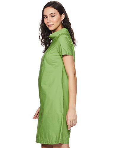 Image of Amazon Brand - Symbol Women's Cotton Shift Knee-Length Dress