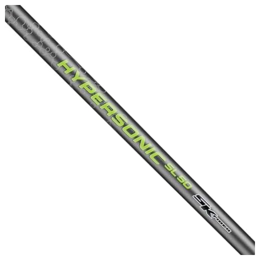 SK Fiber Hypersonic SL50 Graphite Golf Club Shafts, Driver/Fairway Wood Shaft in Ladies/Senior Combination Flex for Women and Senior Men, .335” Ultra Light Golf Shaft