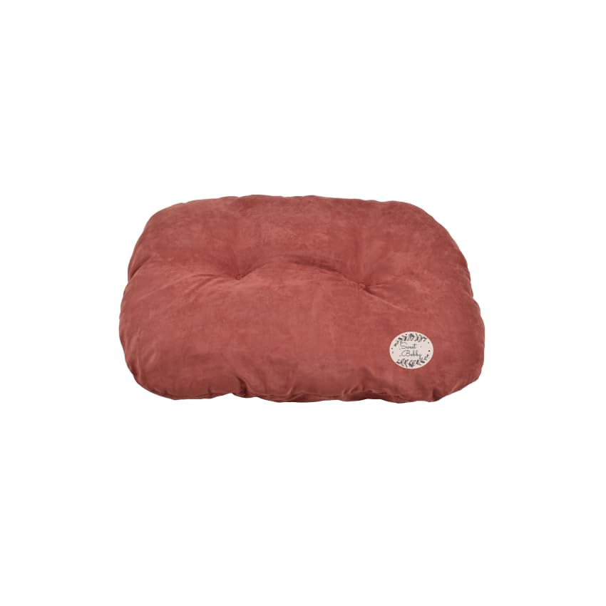 Cojín para mascotas Bobby Douce: una cama de felpa gris extra suave y lavable para el salón