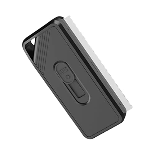 BESPORTBLE Open Comb for Cats and Dogs Pet Hair Gentle Comfortable Grip Stainless Steel