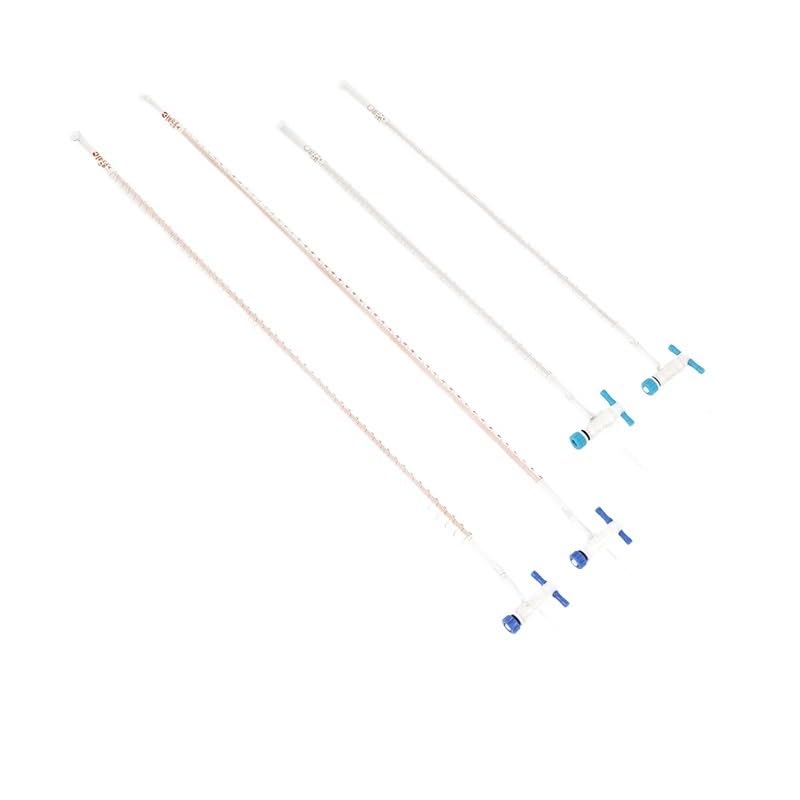 Buretta in Vetro Classe A con Rubinetto PTFE per Titolazione Acida & Alcalina – Alta Precisione 10-50ml Vetro Borosilicato(White alkali 10ml)