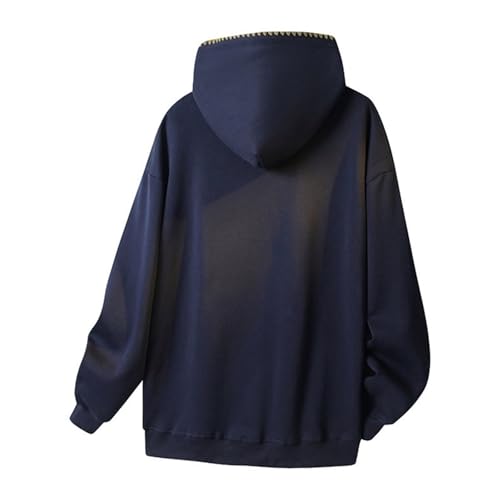 Cambkatl Men's Fashion Embroidered Oversized Hoodies Long Sleeve Loose Pullovers Outdoor Hooded Casual Sweatshirt with Pocket3