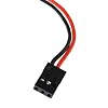 E-outstanding Receiver Battery Pack 4 Cell AA Battery Holder Case withJR Plug/3 Pin Servo Connector