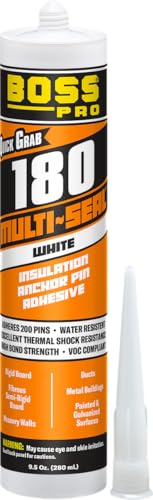Boss 180 Multi Seal White Achor Adhesive Cartridge miniatura 1