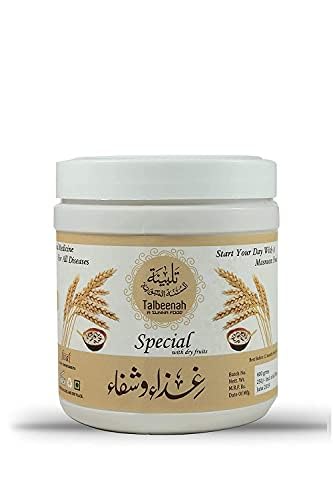 AL MASNOON Talbina with Dry Fruits/A Nutritious Sunnah Food and Healthy Breakfast Porridge for All Age Groups, 350g Pack of 1