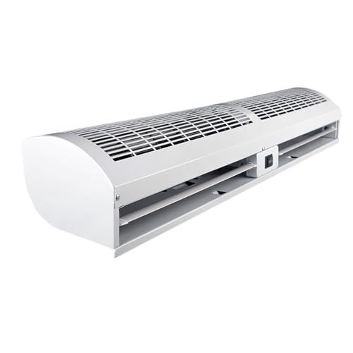 Cortina de aire comercial, cortina de aire de puerta silenciosa comercial, silenciosa y que ahorra energía, cortina de aire de 90 cm (35,4 pulgadas), 100 cm (39,3 pulgadas)(120cm)