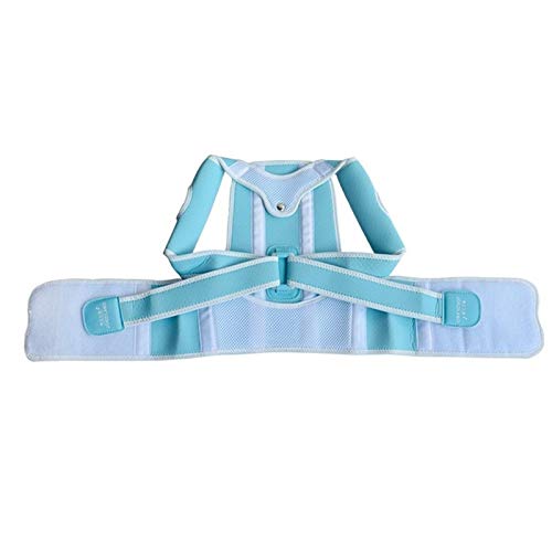 Ceinture de soutien dorsal bleu taille M idéale pour les devoirs et l'école des enfants - 4
